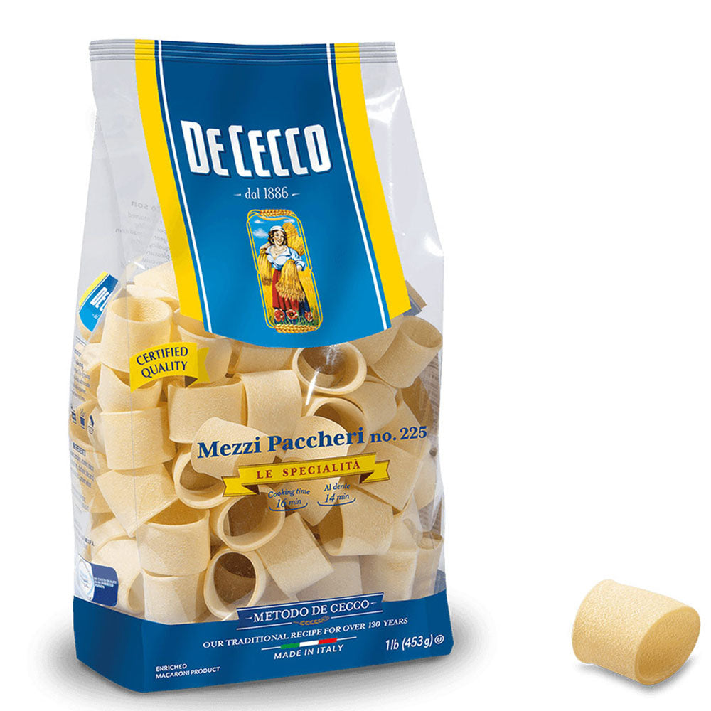 De Cecco Mezzi Paccheri No. 225 (1.0 LB)
