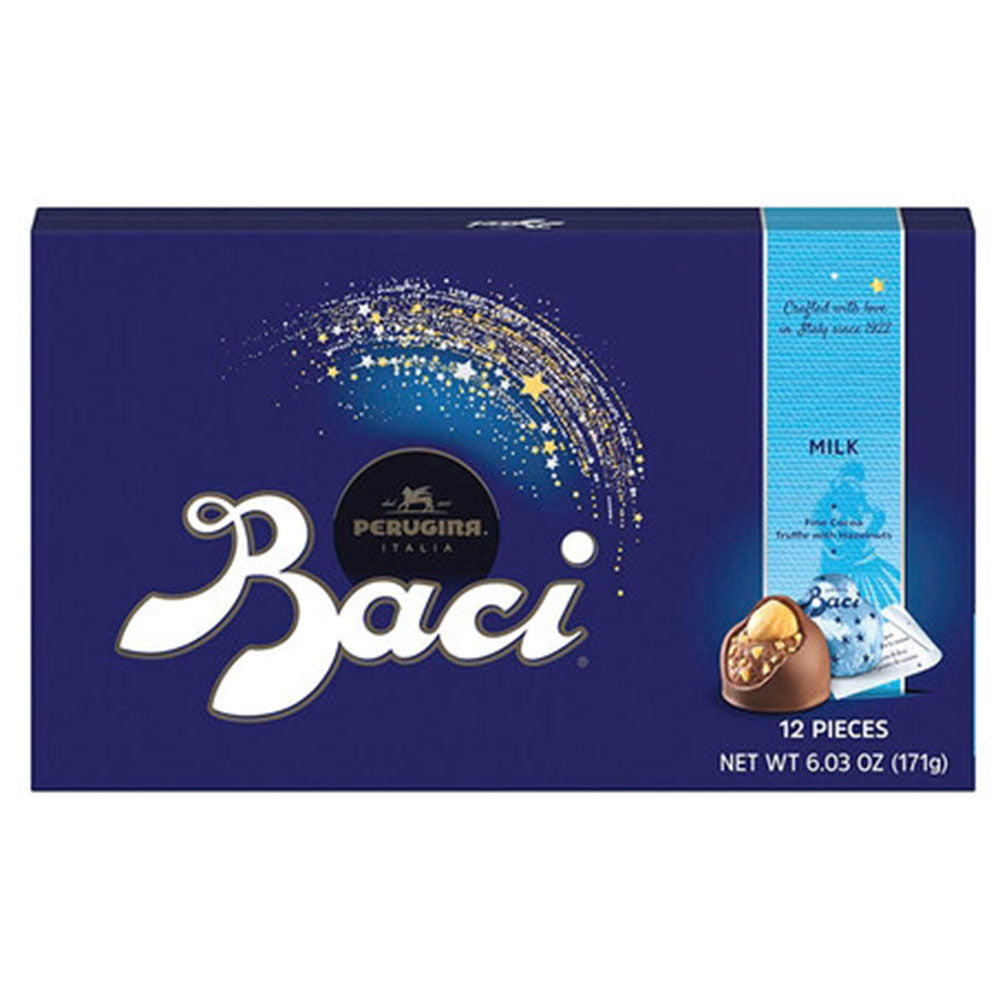 Perugina Baci Milk Chocolate Truffles – Classic Italian Gift Box (5.29 oz)
