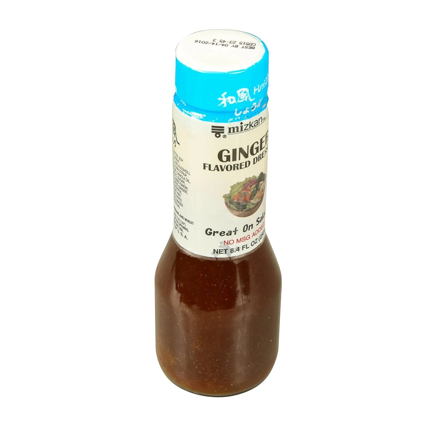 Mizkan Ginger Flavored Dressing – Japanese Salad Dressing, 8.4 fl oz (250ml)