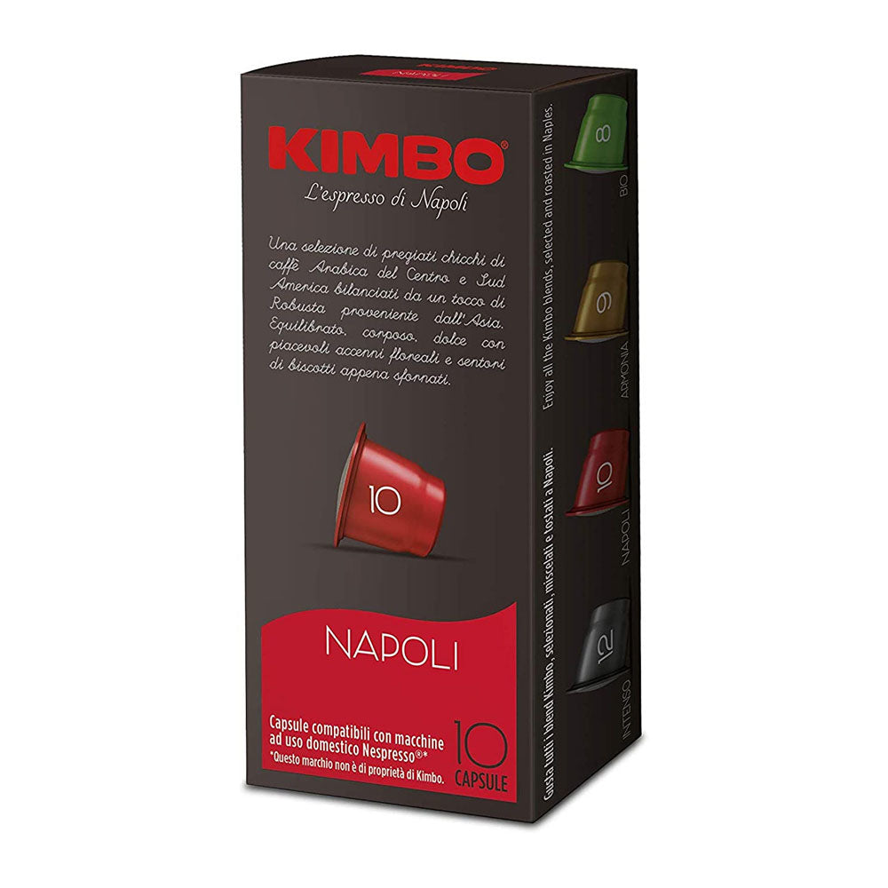 Kimbo Napoli Nespresso Compatible Capsules (10 ct)