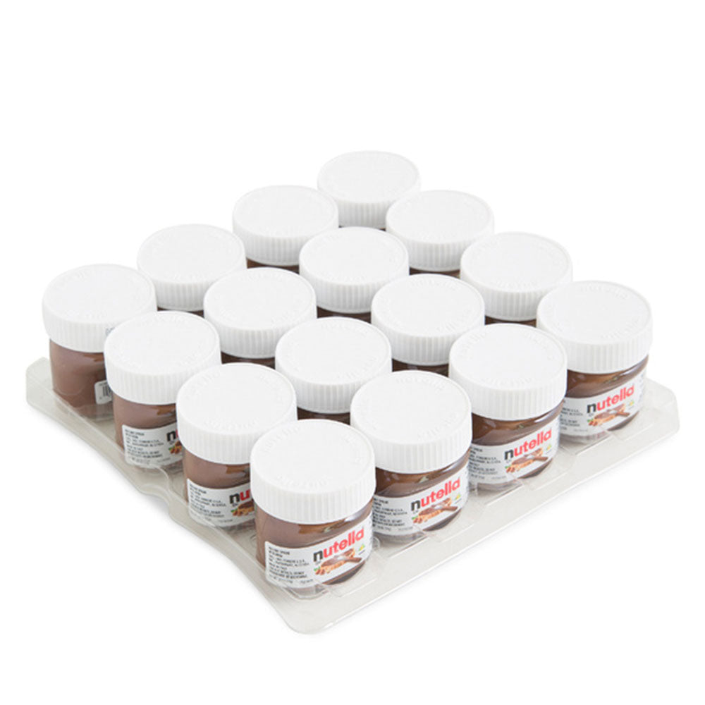 Nutella Hazelnut Spread Mini Jars – Pack of 16 (0.88 oz Each)