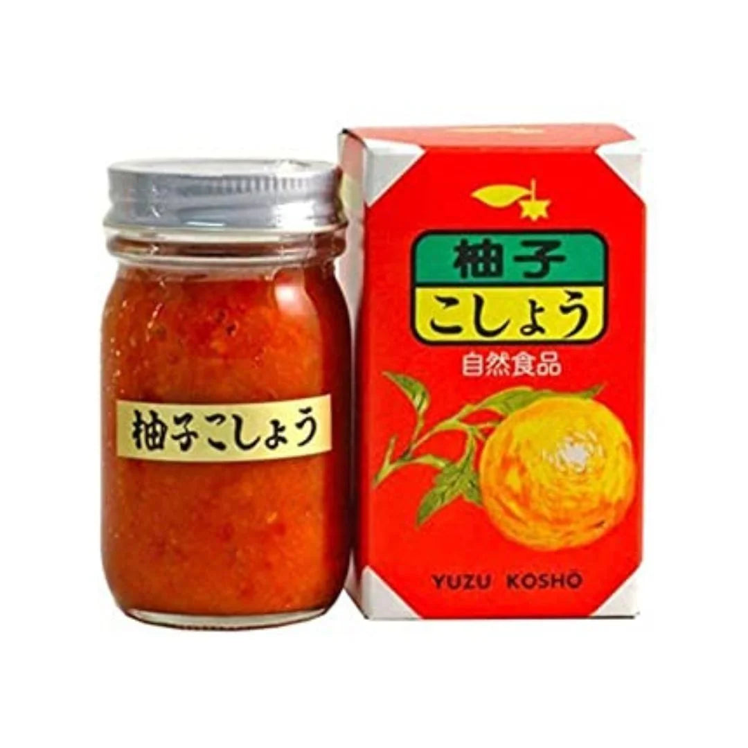 Ocean Foods Yuzu Kosho – Japanese Citrus Red Chili Paste, 2.82 oz (80g)
