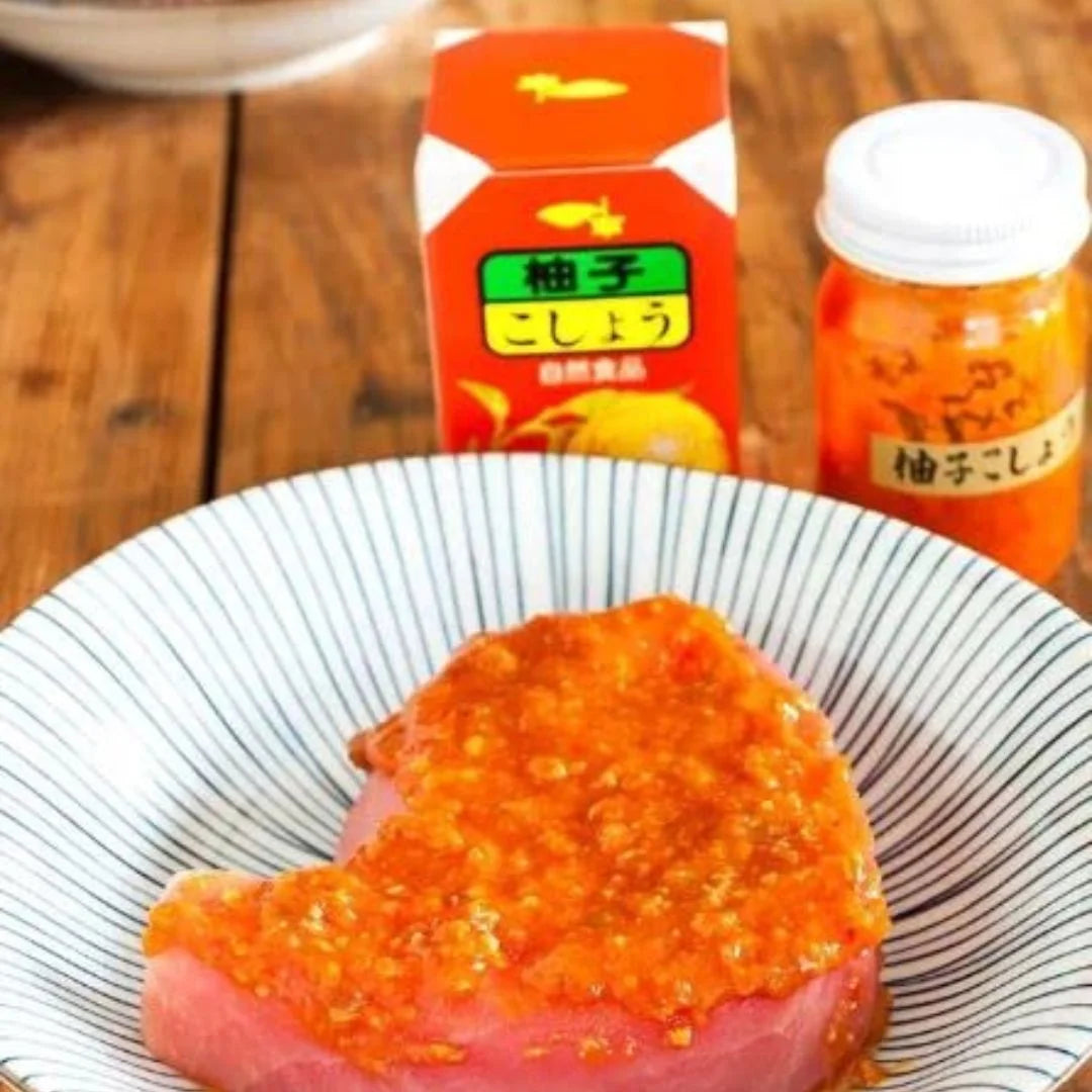 Ocean Foods Yuzu Kosho – Japanese Citrus Red Chili Paste, 2.82 oz (80g)
