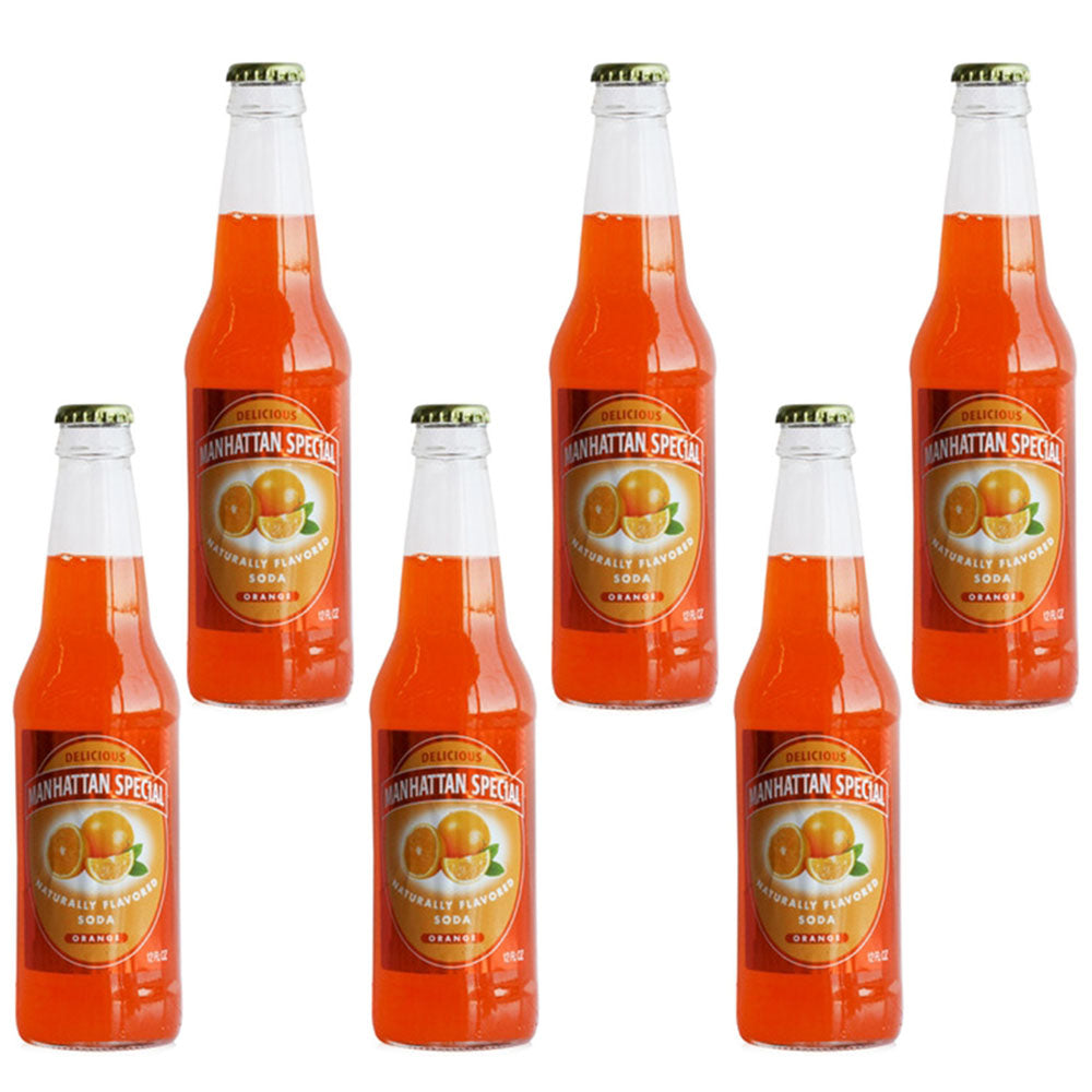 Manhattan Special Orange Soda 12 oz (6-pack)