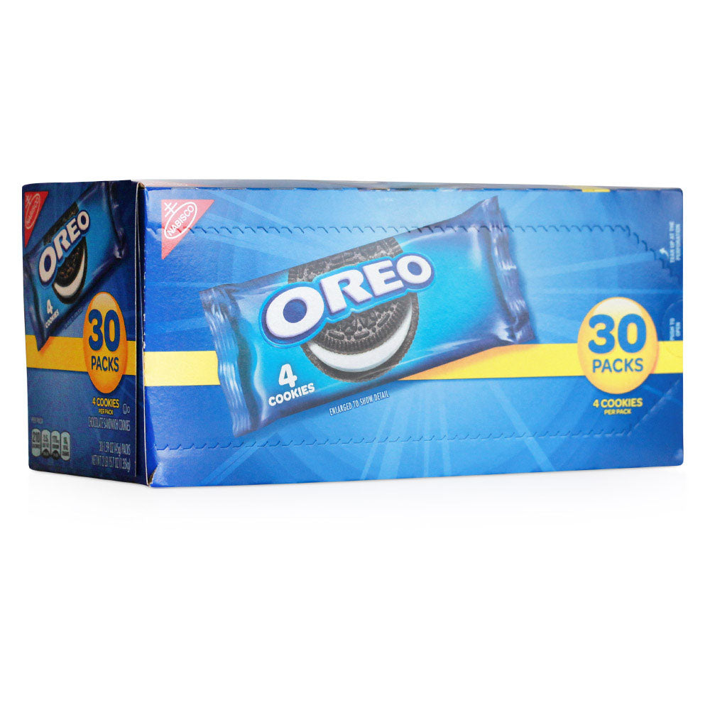 Oreo Chocolate Sandwich Cookie Snack Packs - 30 Count (30 x 1.59 oz)