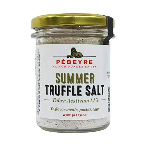 Maison Pebeyre Truffle Salt – Gourmet French Seasoning, 7 oz