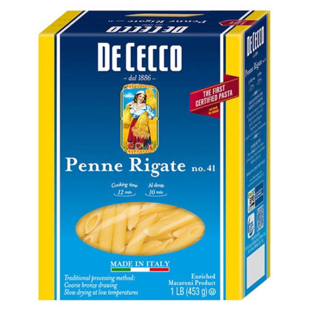 De Cecco Penne Rigate No. 41 (1.0 LB)