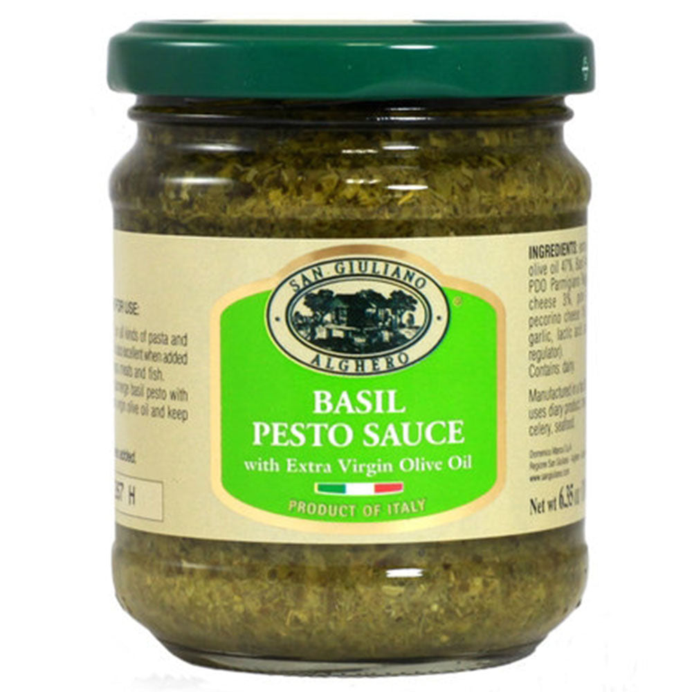 San Giuliano Pesto Basil Genovese Sauce - 6.35 oz Jar