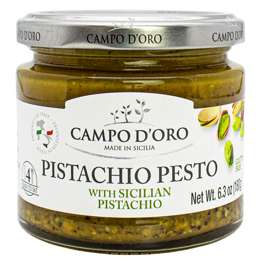 Campo D'oro Pistachio Pesto - 6.35 oz Jar