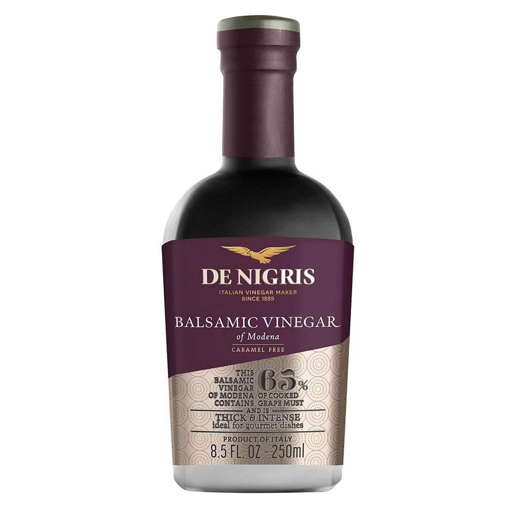 De Nigris Platinum Balsamic Vinegar of Modena – 8.45 oz Bottle