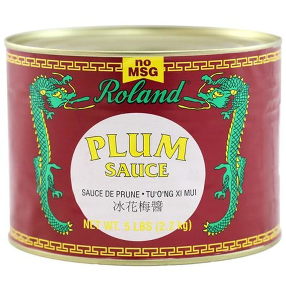 Roland Plum Sauce - 5 LB (80 OZ) Tin - Sweet and Piquant