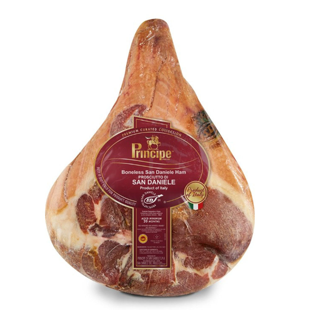 Principe Prosciutto di San Daniele Secolo - Aged 20 Months - Whole Bone-in Italian Prosciutto (≈16 LB)