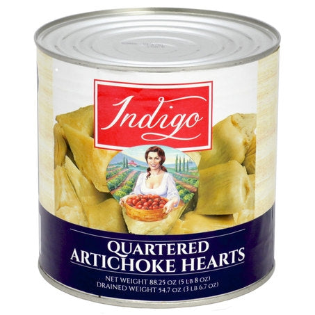 Indigo Quartered Artichoke Hearts (6.6 LB)