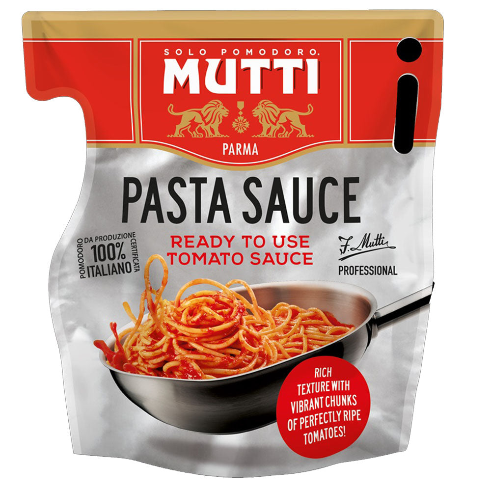 MUTTI Ready to Use Pasta Sauce – Italian Tomato Sauce for Food Service (6.61 lb / 3 kg)