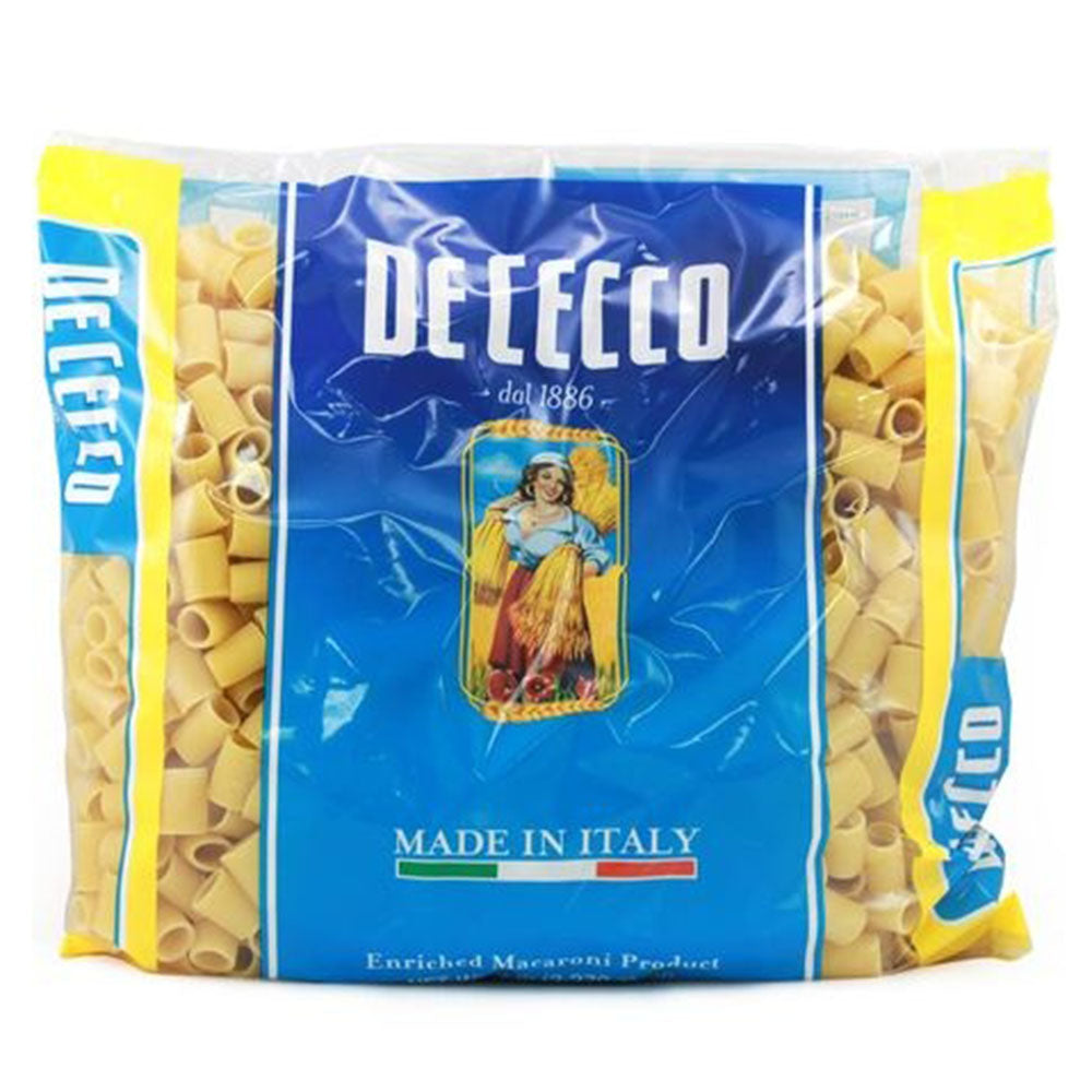 De Cecco Rigatoni Mezzi Bulk Pasta No. 26 (5.0 LB)
