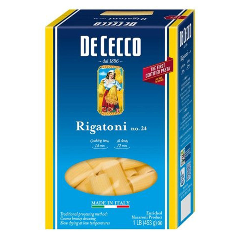 De Cecco Rigatoni No. 24 (1.0 LB)
