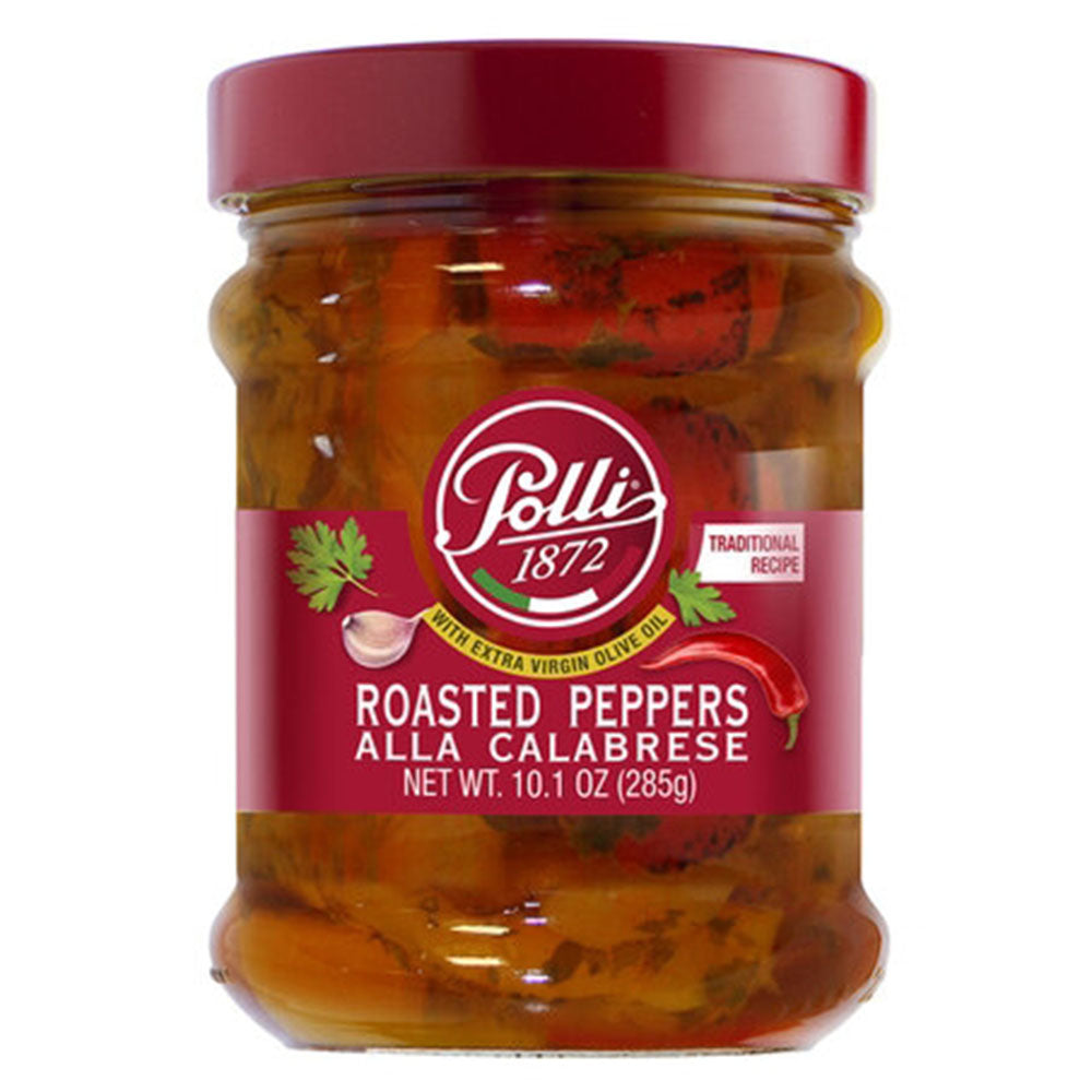 Polli Roasted Peppers Alla Calabrese - 285 g Jar (10.05 oz)