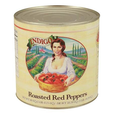 Indigo Roasted Red Peppers (6.6 LB)