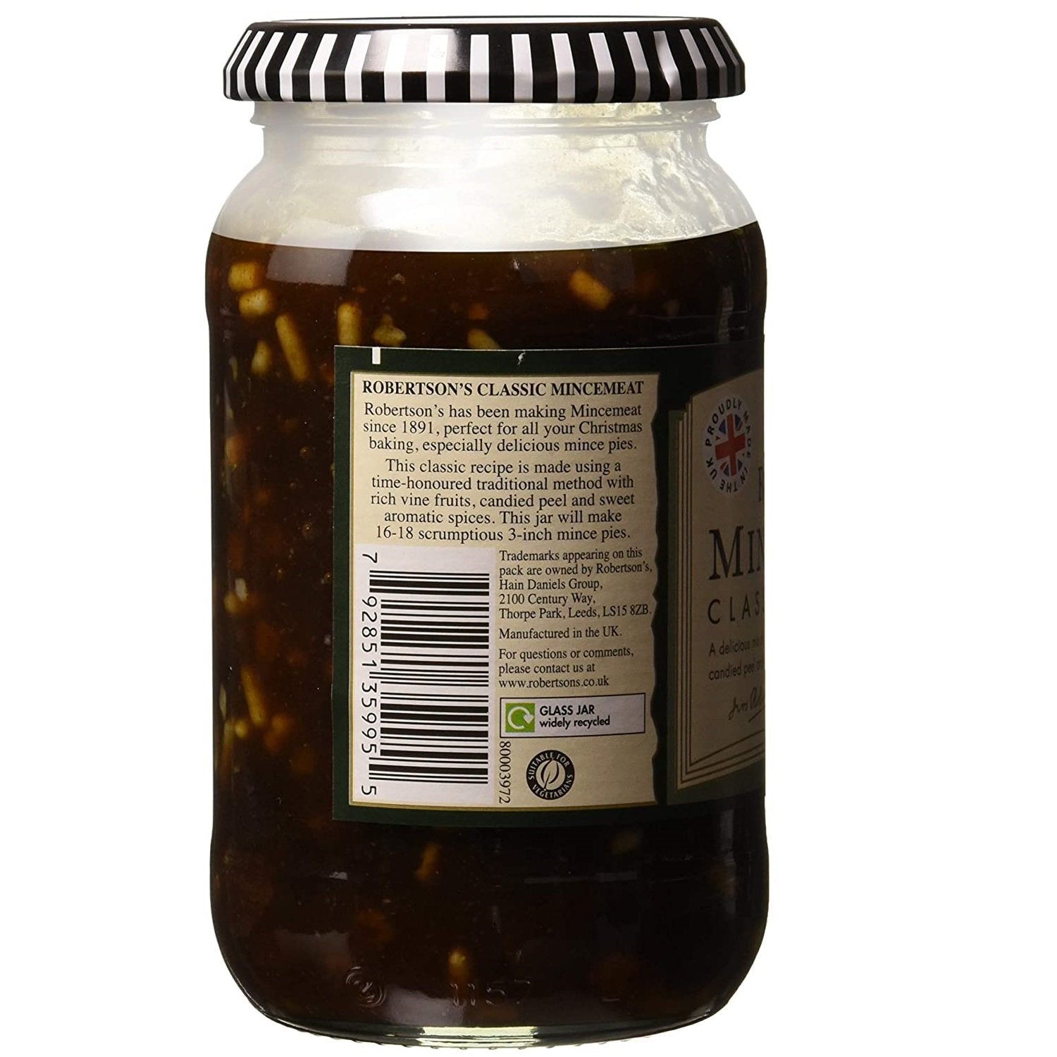 Robertson’s Traditional Mincemeat – 14.5 oz (411 g)