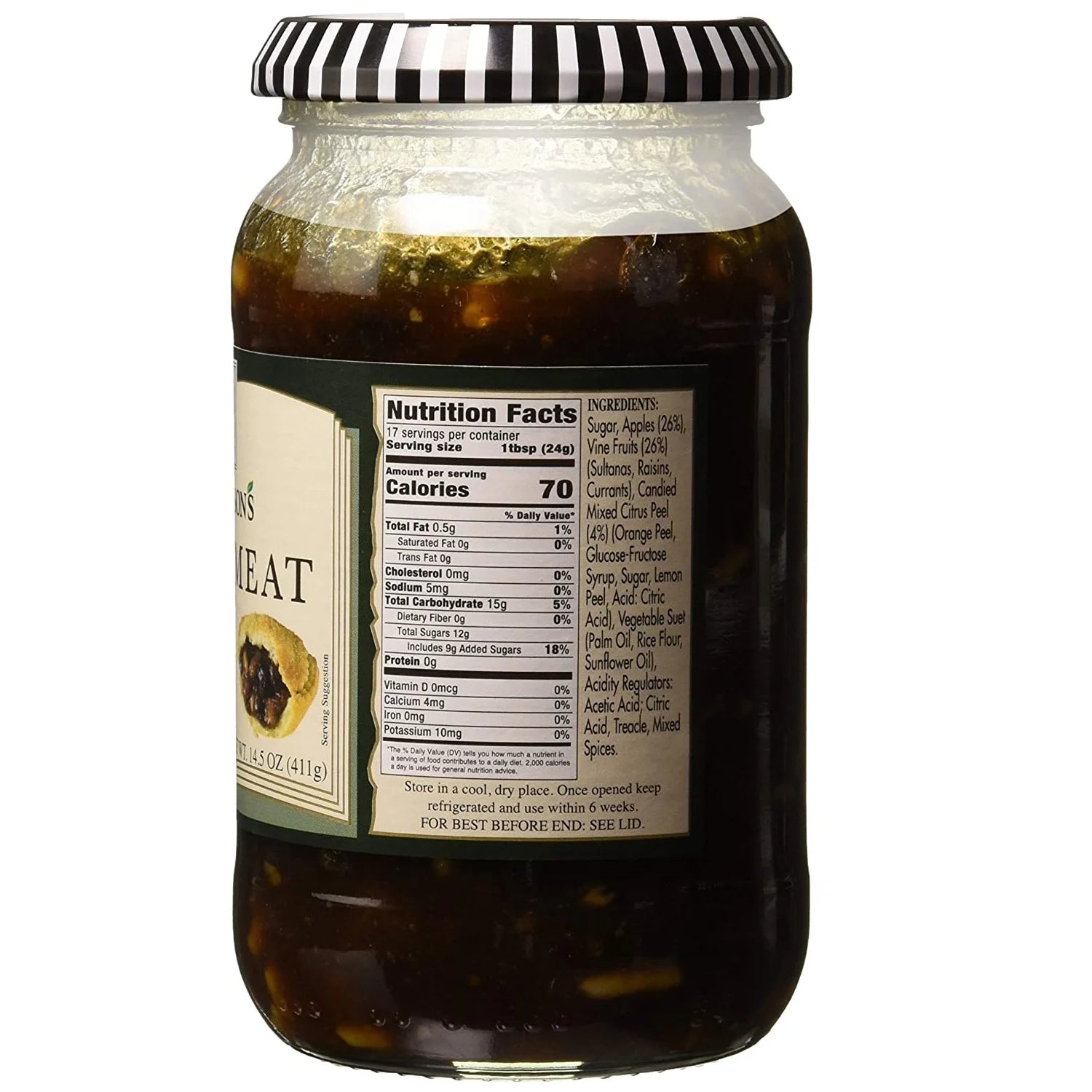 Robertson’s Traditional Mincemeat – 14.5 oz (411 g)