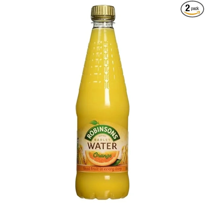 Robinsons Orange Barley Water Drink – 28.74 fl oz (850ml) Bottle