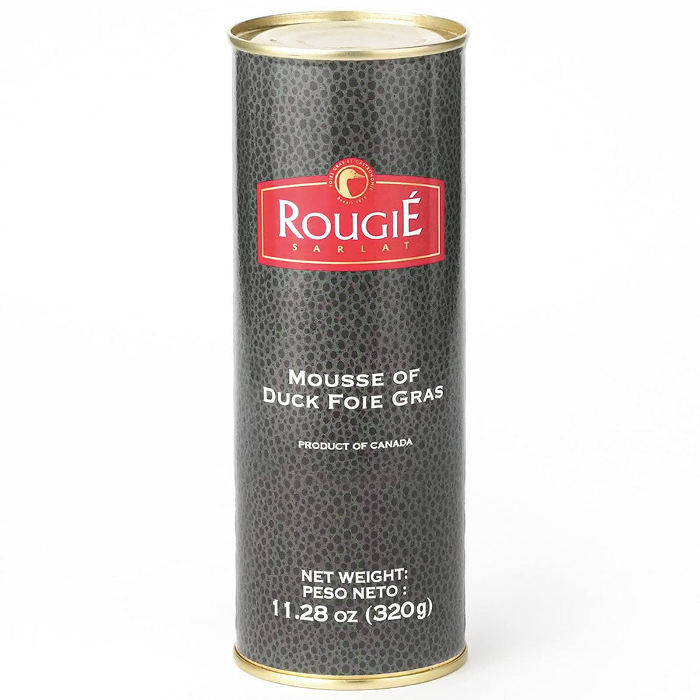 Rougie Mousse of Foie Gras - 11.2 oz Round Tin - Fully Cooked Duck Liver