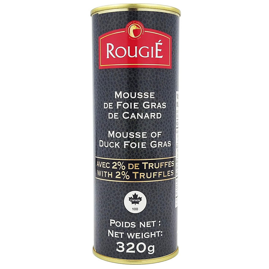 Rougié Mousse of Duck Foie Gras with 2% Truffles – 11.28 oz