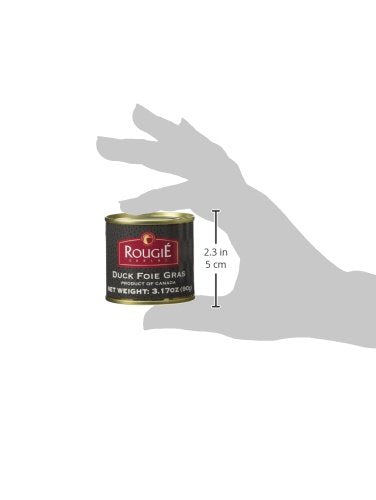 Rougie Duck Foie Gras – Premium French Delicacy, 3.17 oz