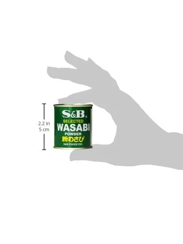 S&B Wasabi Powder – Authentic Japanese Horseradish Spice