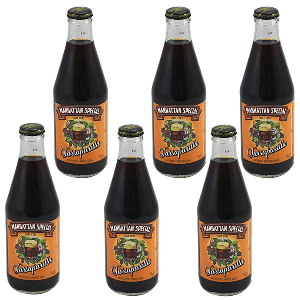 Manhattan Special Sarsaparilla Soda 12 oz (6-pack)