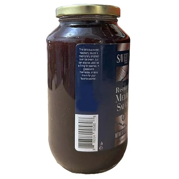 Saveurs Raspberry Melba Sauce – 32 oz (907 g)