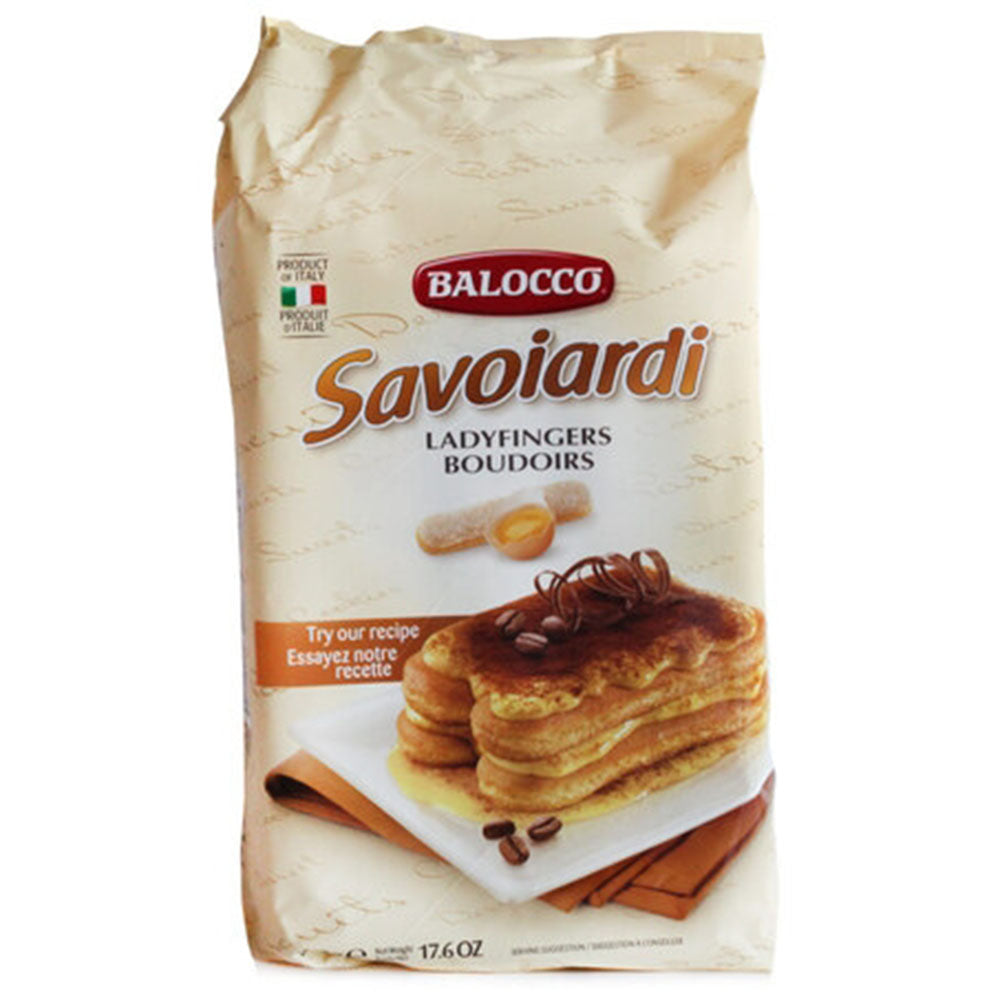 Balocco Savoiardi Ladyfinger Cookies 17.6 oz – Classic Italian Dessert