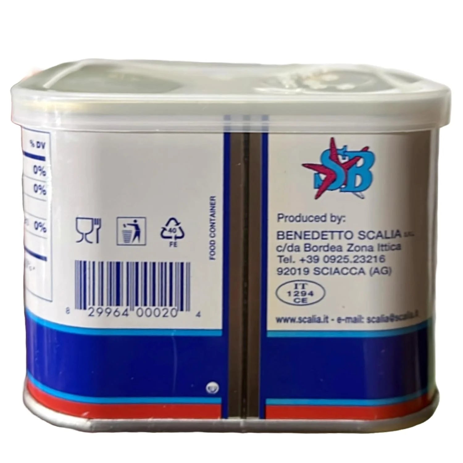 Scalia Anchovy Fillets in Extra Virgin Olive Oil – 24.69 oz | Premium Sicilian Anchovies