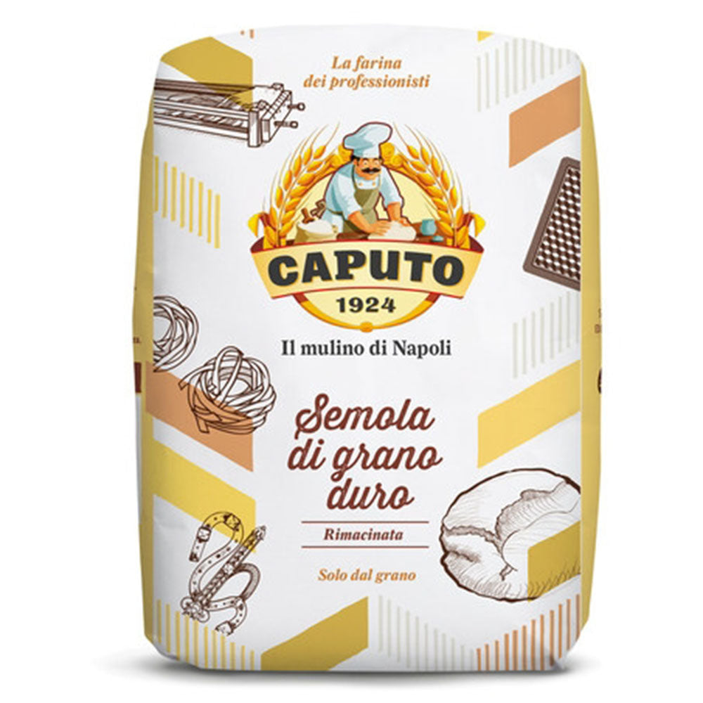 Caputo Semola Rimacinata Durum Wheat Flour - Double Milled 2.2 lb