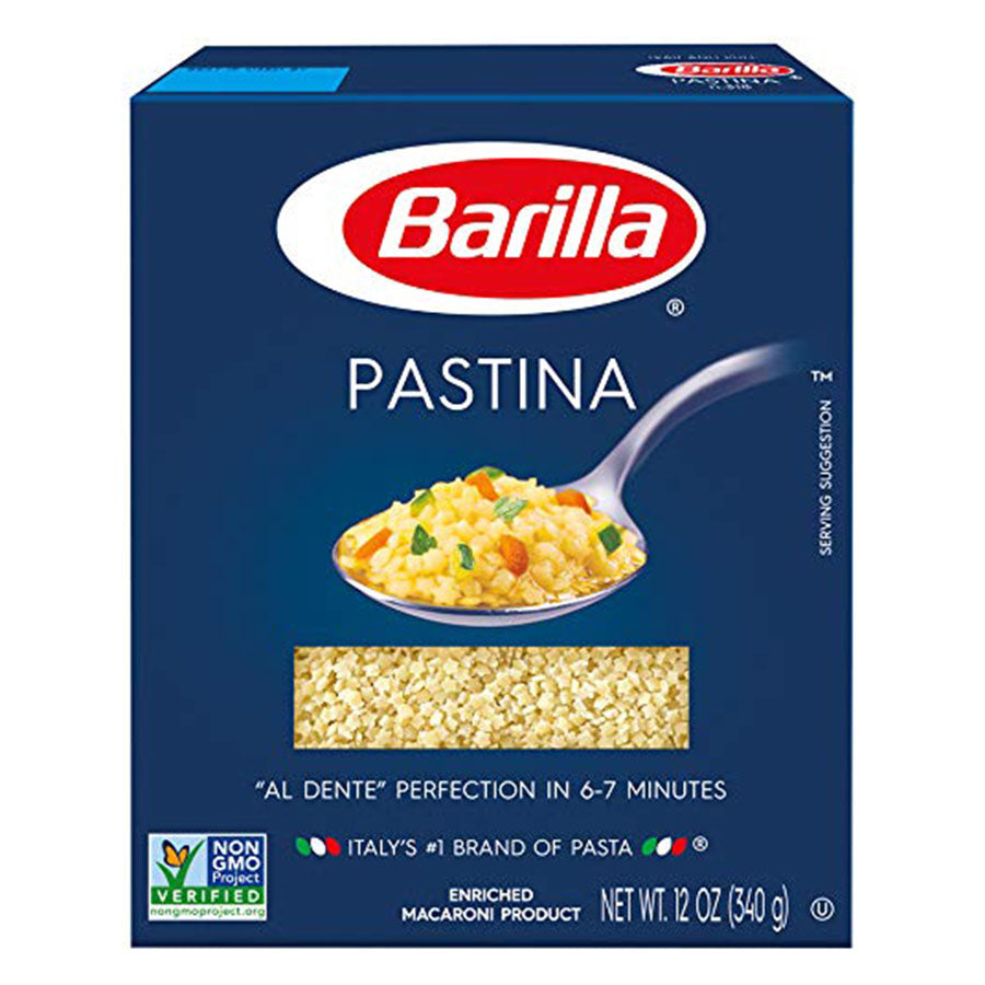 Barilla Pastina Pasta – 100% Semolina, 12 oz Box