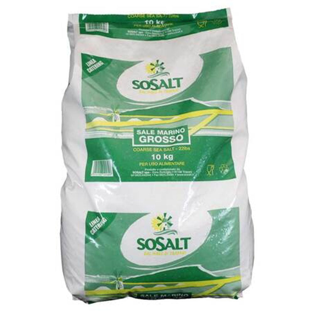 SOSALT salt bag on a white background