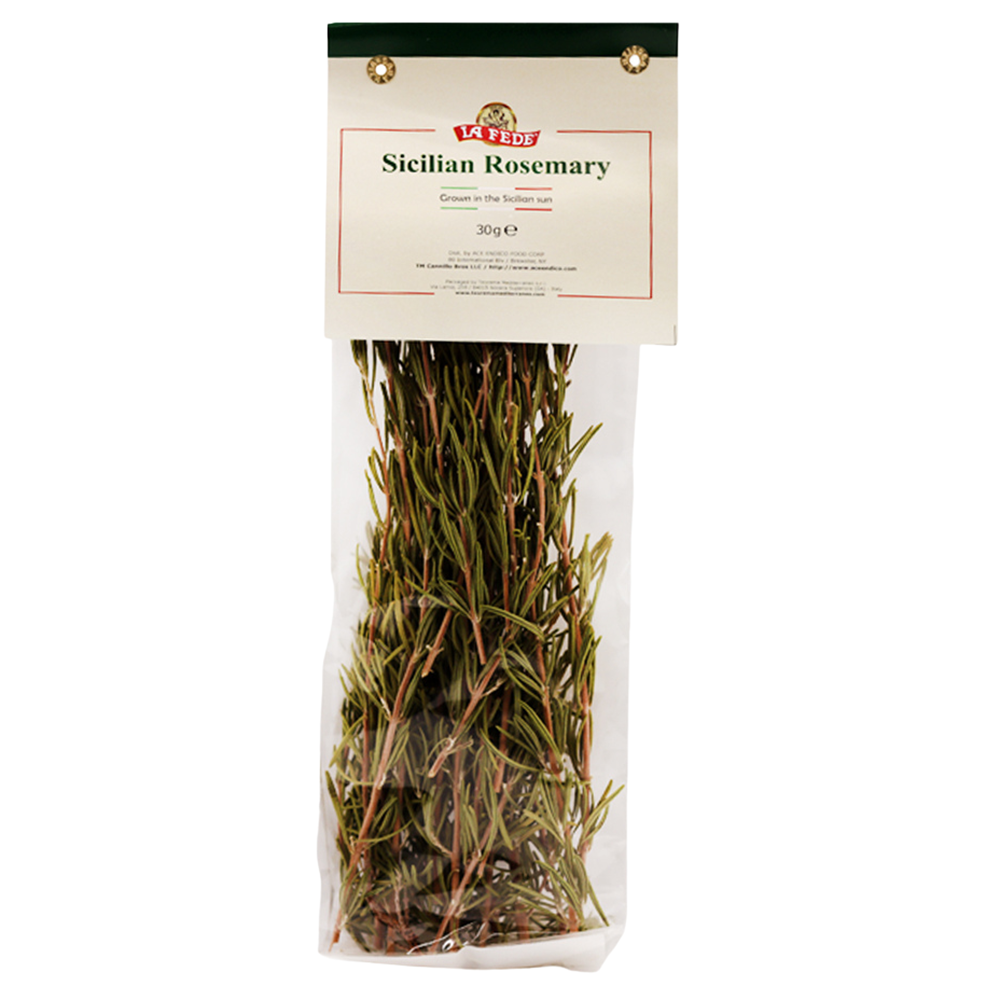 LA FEDE Sicilian Rosemary On Branch - Aromatic Italian Herb (1.41 oz)