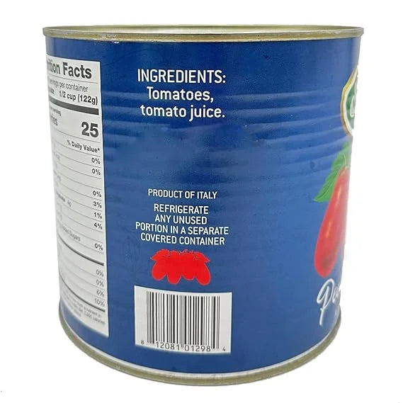 Silano Italian Peeled Tomatoes – 2.5 kg (5.6 lb) Tin