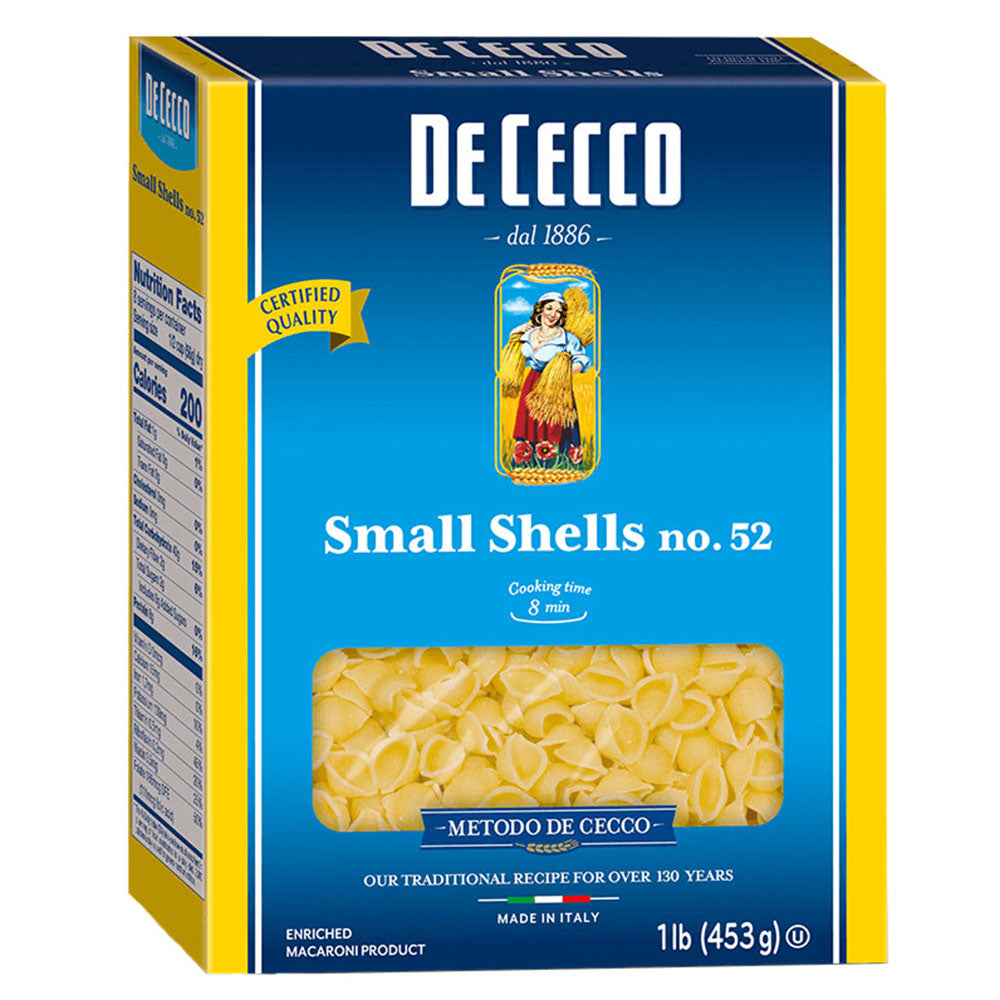 De Cecco Small Shells No. 52 (1.0 LB)