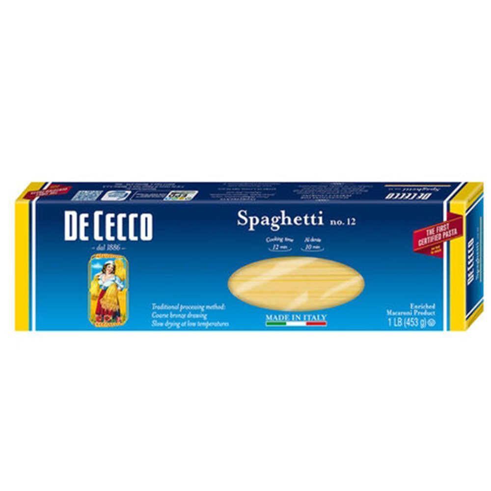 De Cecco Spaghetti No. 12 (1.0 LB)