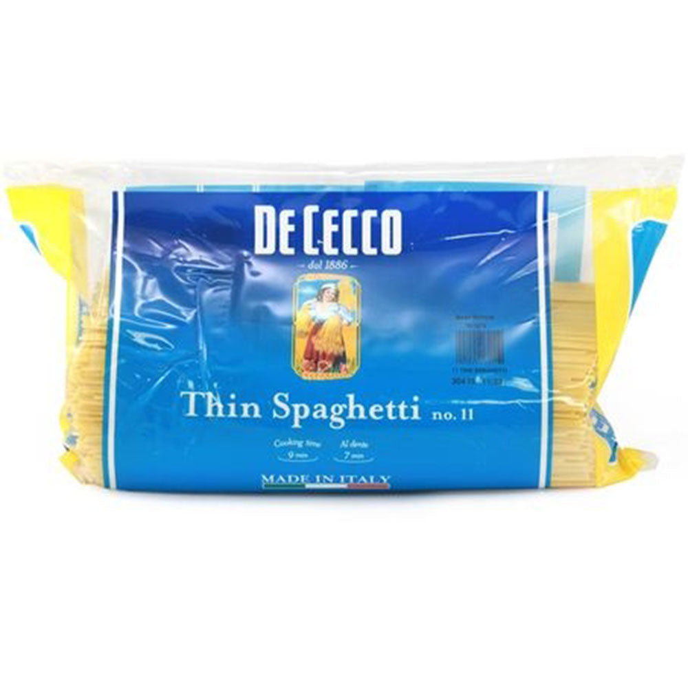 De Cecco Spaghettini Bulk Pasta No. 11B (5.0 LB)