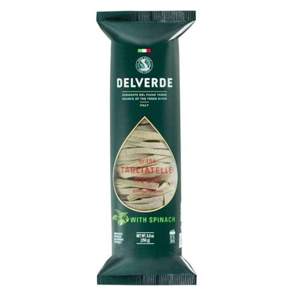 Delverde Spinach Tagliatelle Pasta Nests - 8.8 oz