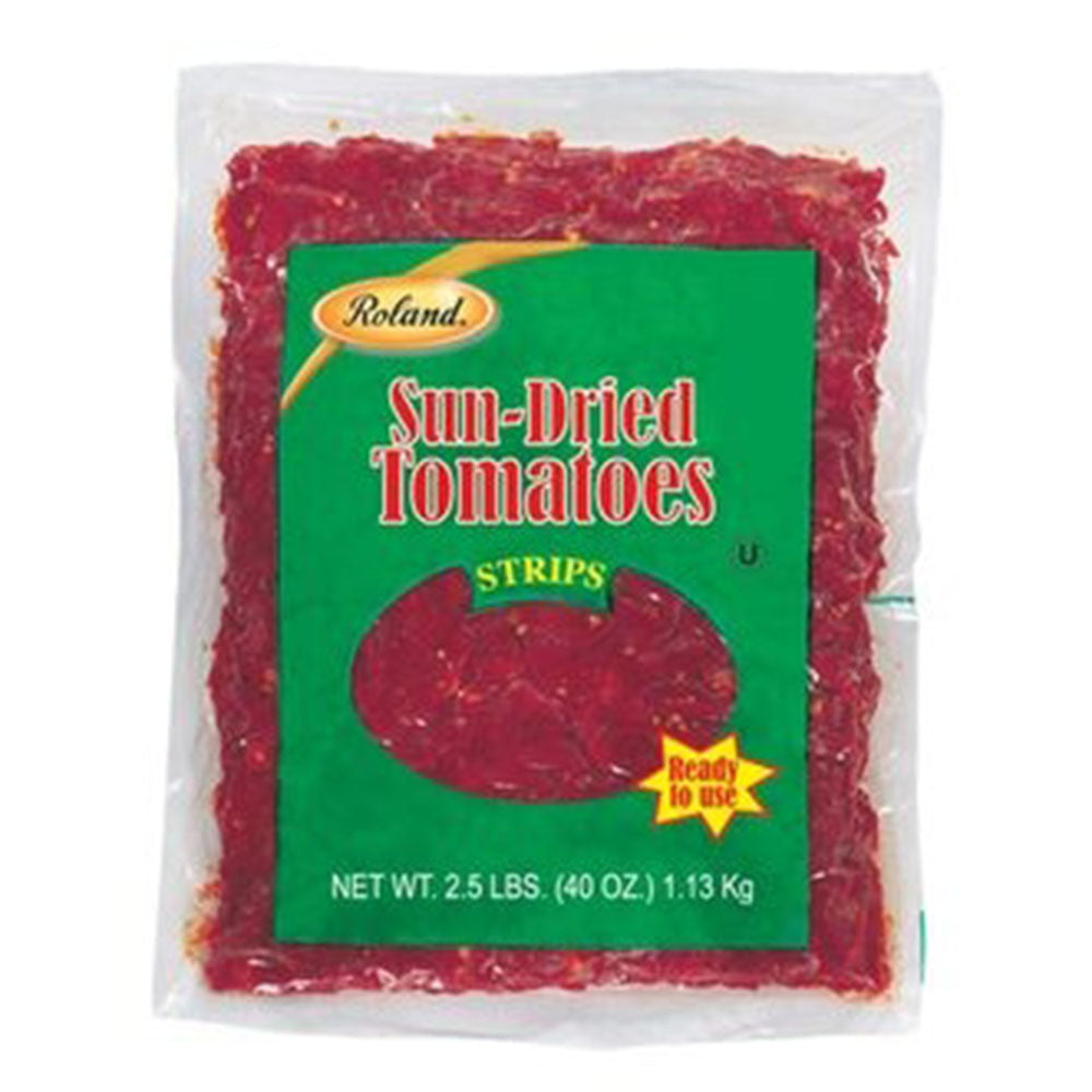 Roland Sun-Dried Tomato Strips – 2.5 LB Ready-to-Use Pouch