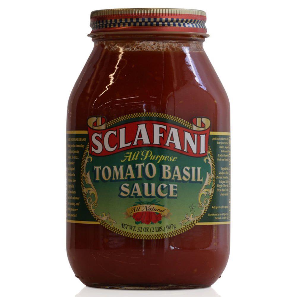 Sclafani Tomato Basil Sauce (32 oz)