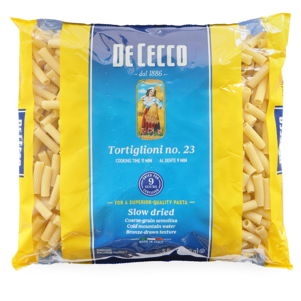 De Cecco Tortiglioni Bulk Pasta No. 23B (5.0 LB)