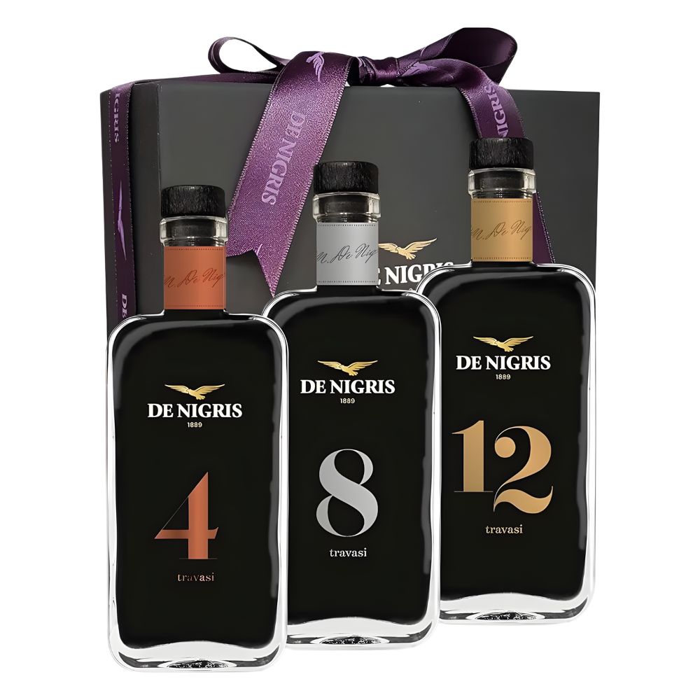 De Nigris Travasi Balsamic Vinegar Collection 3.38 fl oz (3-pack)