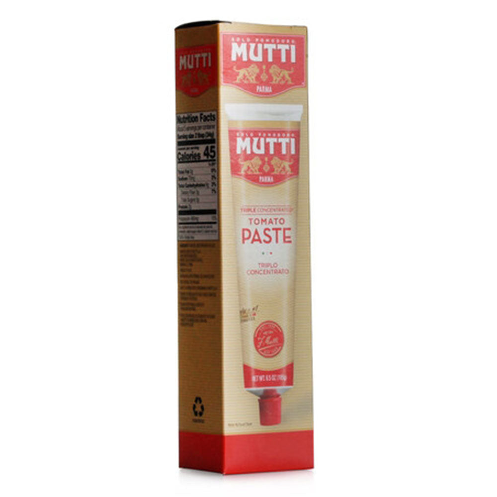 MUTTI Triple Concentrated Tomato Paste (Triplo) – 6.25 oz Tube