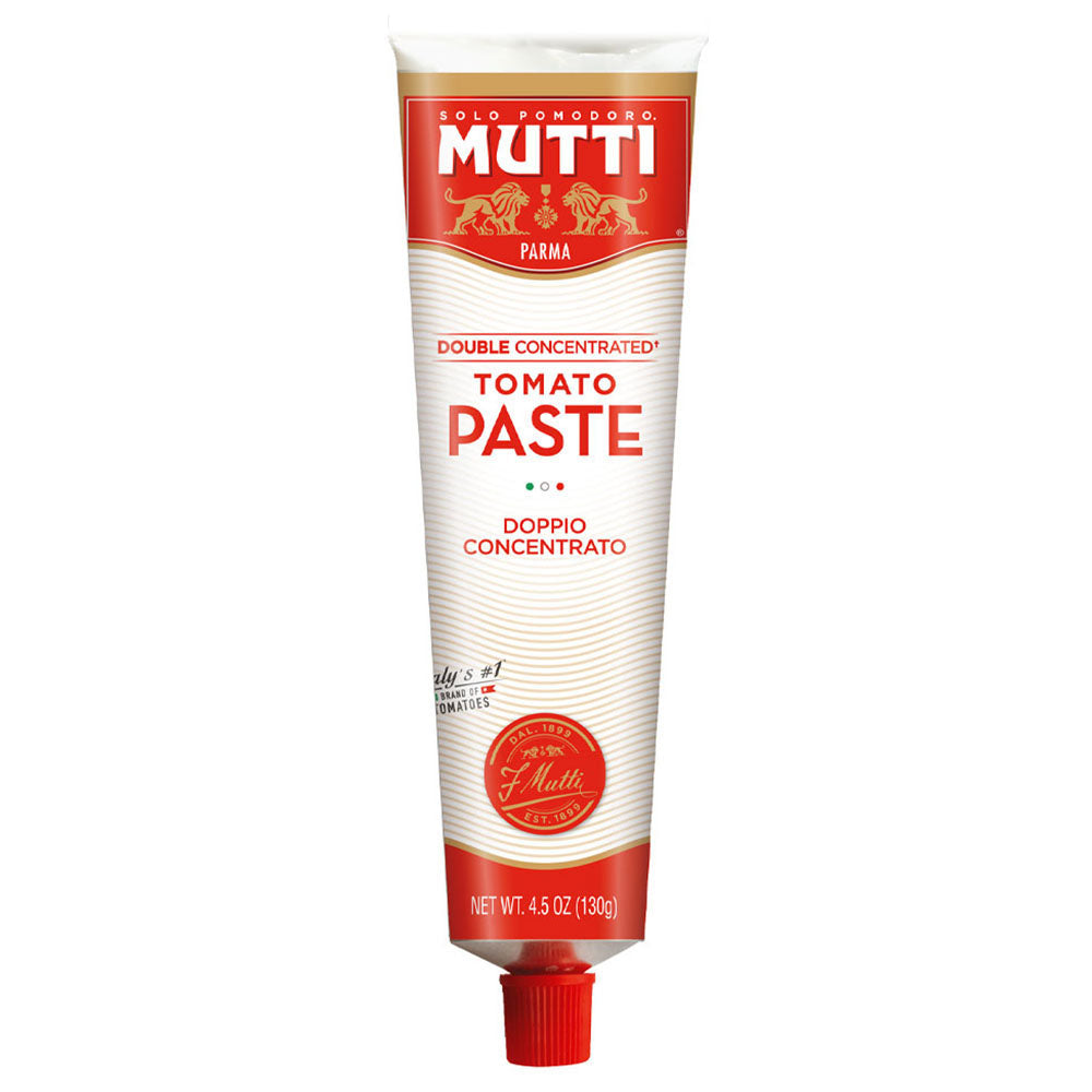MUTTI Double Concentrated Tomato Paste (Doppio) – 4.5 oz Tube