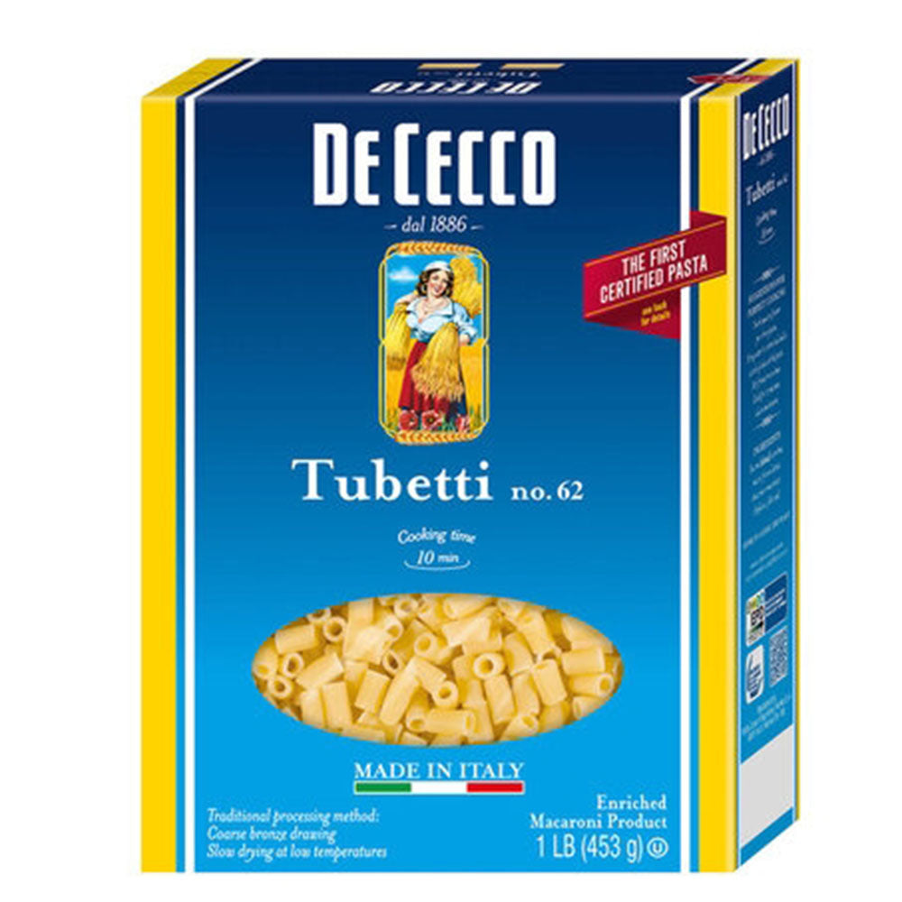 De Cecco Tubetti No. 62 (1.0 LB)