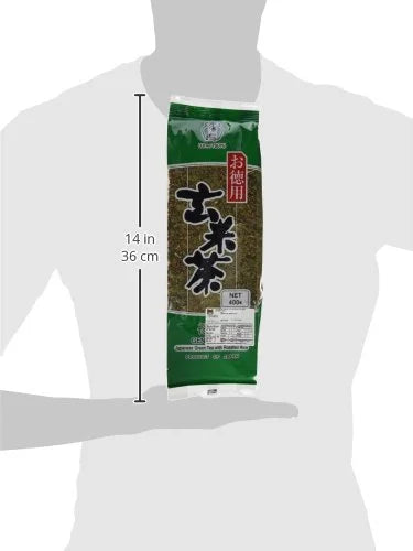 Ujinotsuyu Tokuyo Genmaicha – 14.1 oz | Japanese Green Tea with Roasted Rice